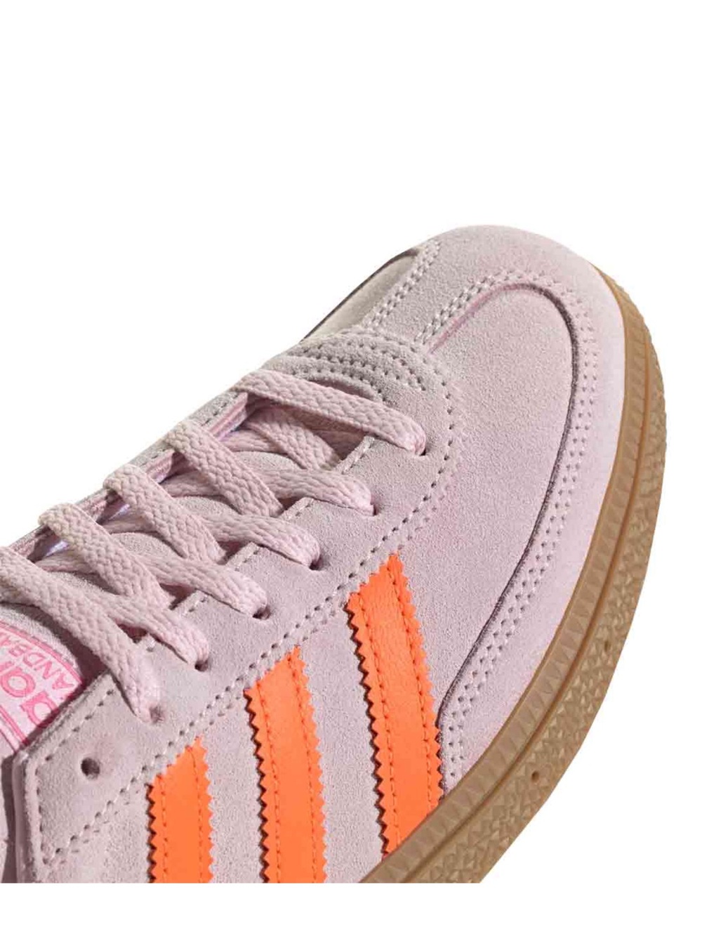 adidas - Women's Handball Spezial Clear Pink Solar Orange - Picture 7 of 8